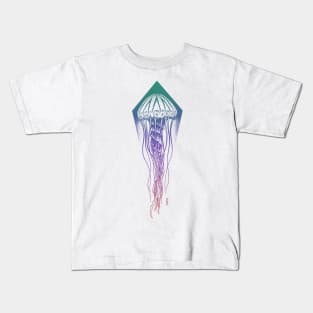 Jellyfish Gradient Design Kids T-Shirt